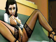 Elizabeth porn from BioShock Infinite (Burial at Sea), assembly 2017, part 1