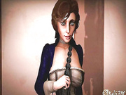 Elizabeth porn from BioShock Infinite (Student), assembly 2017, part 4