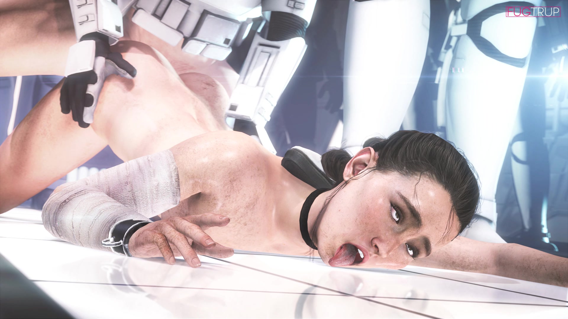 Star Wars Ray Hentai Porn - Sexual punishment - Rey from Star Wars