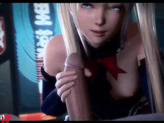 Hot sex with blonde, Marie Rose (Dead or Alive ) assembly 2 part 3