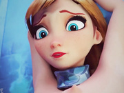 Elsa and Anna Ice Cube BDSM by Baron Strap