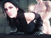 Yennefer enjoys sex from Witcher by Idemi