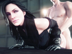 Yennefer enjoys sex from Witcher by Idemi