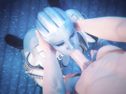 Liara blowjob from Mass effect by Idemi