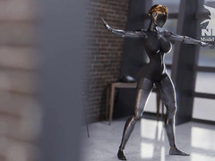3D hard porn, Atomic Holes Twins from Atomic Heart